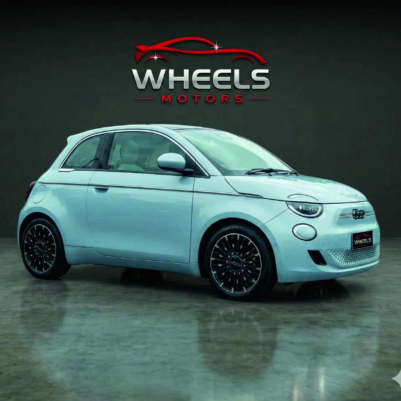FIAT 500 Bleue — vue 1