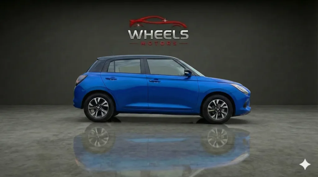 Suzuki Swift 2026 Bleu/Noir — vue 2